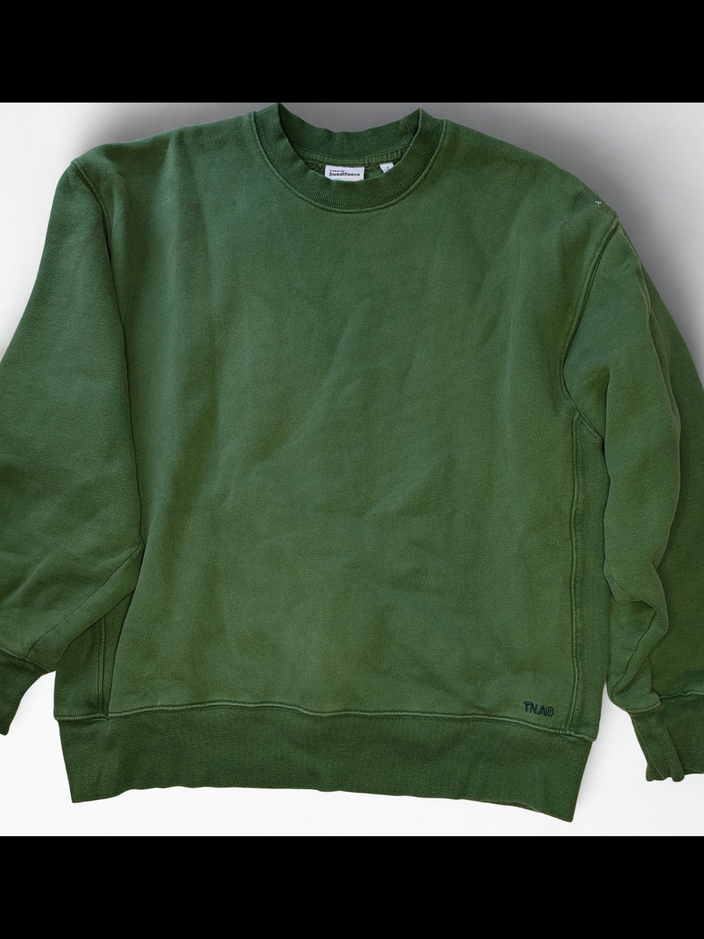 TNA Olive Green Crewneck Sweater